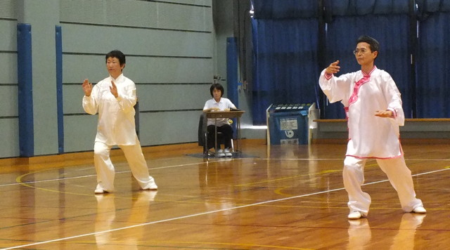 中田選手・山嵜たか子選手